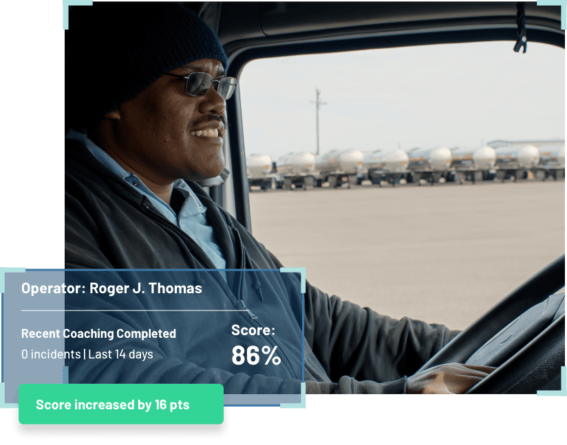 driver with improved safety scores