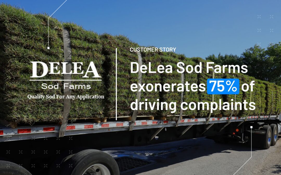 DeLea Sod Farms exonerates 75% of driving complaints