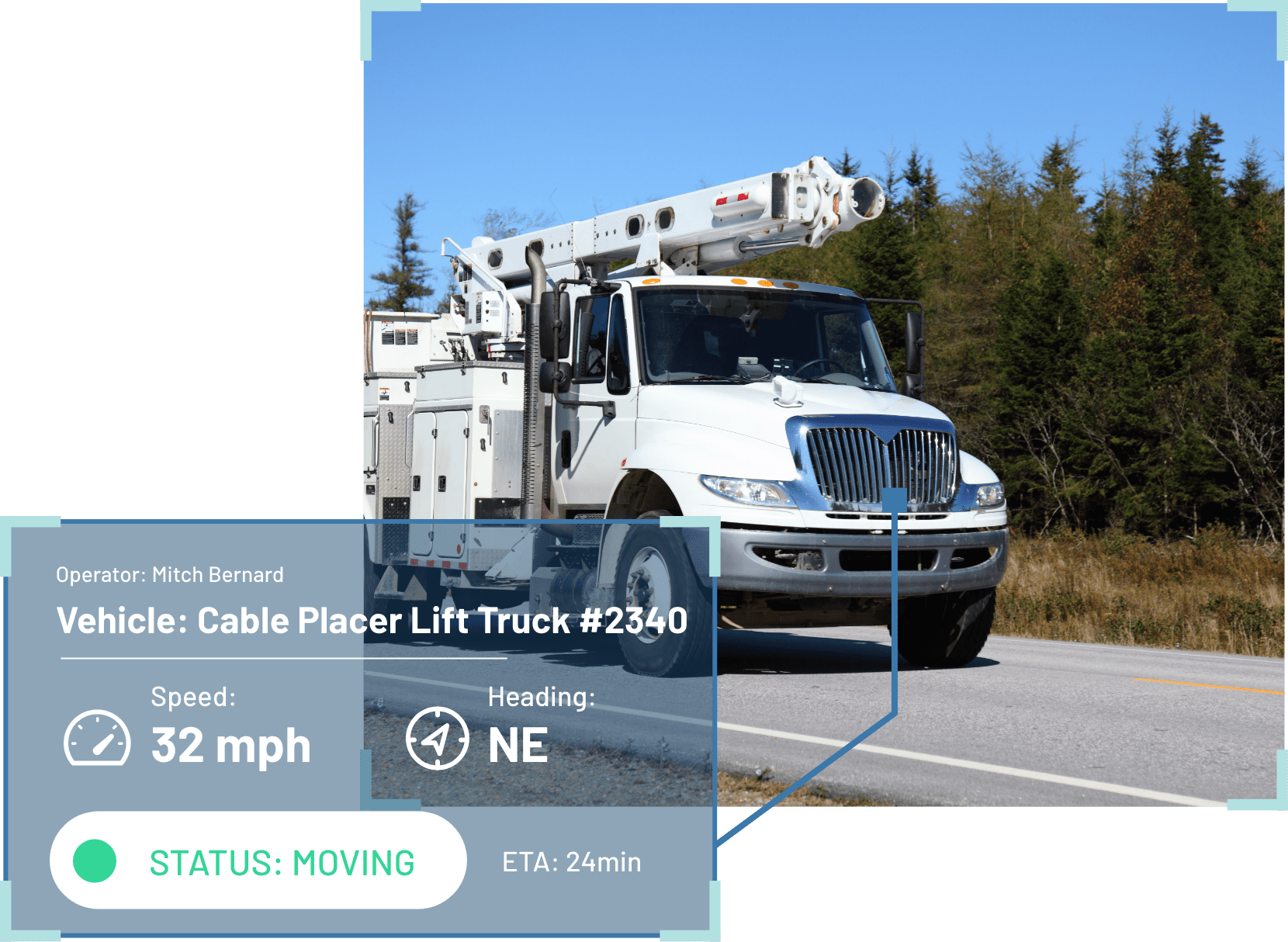 Cable Telecom Vehicle