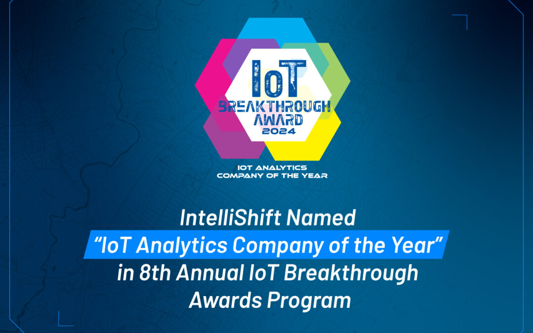 IntelliShift Named “IoT Analytics Company of the Year” in 8th Annual IoT Breakthrough Awards Program