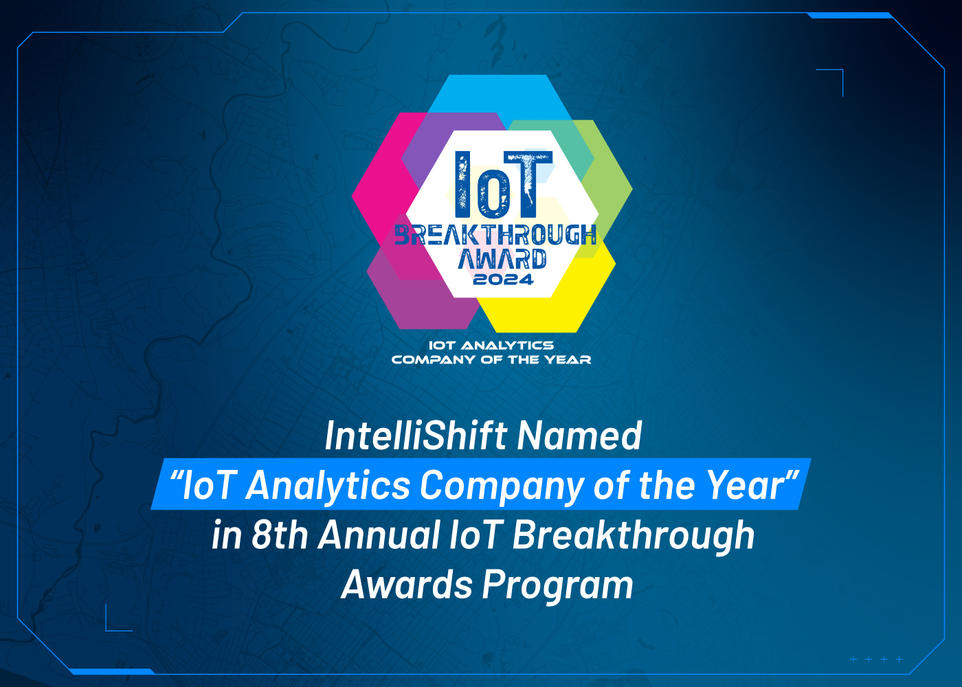 IntelliShift Named IoT Analytics Company of the Year
