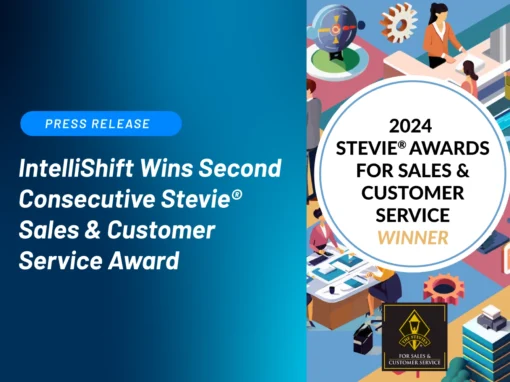 IntelliShift Wins Second Consecutive Stevie® Sales & Customer Service Award