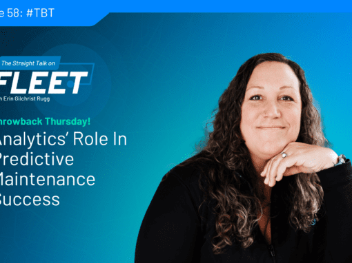 Throwback Podcast! Analytics’ Role in Predictive Maintenance Success