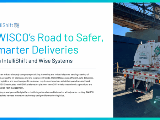 AWISCO’s Road to Safer, Smarter Deliveries with IntelliShift and Wise Systems