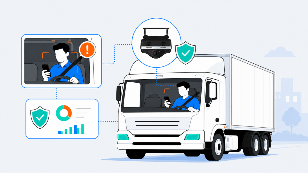 How AI Dash Cams Detect Distracted Driving in Real Time